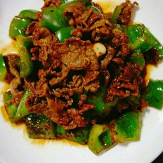 牛肉炒青椒