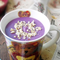 紫薯花生奶