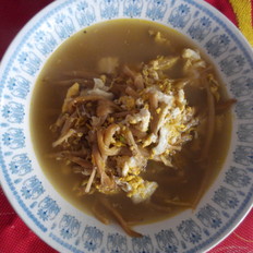 黄花菜鸡蛋汤