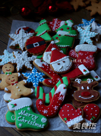 ~糖霜饼干&糖霜摆件~用小点心装饰圣诞的做