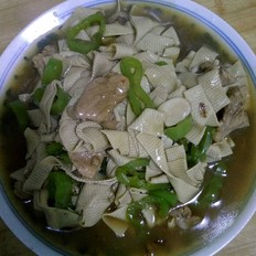 尖椒干豆腐