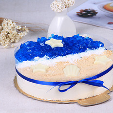 小清新海洋蛋糕,给你带来不一样的清凉夏天
