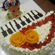 旋律音符·生日蛋糕