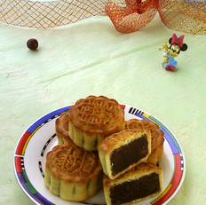 蜂蜜绿豆蓉月饼
