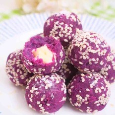 紫薯奶酪球－简单好吃又补钙的网红小甜点