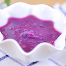 紫薯银耳甜汤 宝宝辅食食谱