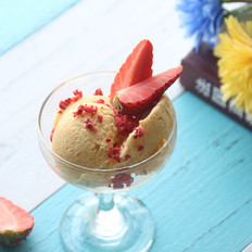 冻干草莓芒果冰淇淋