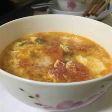 简易西红柿鸡蛋汤