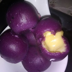 紫薯芝士球（两吃）