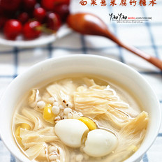 白果薏米腐竹糖水