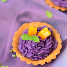 芒果紫薯塔