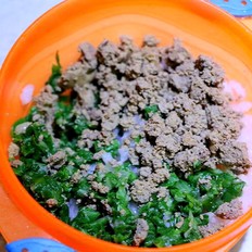 鸡肝青菜粥