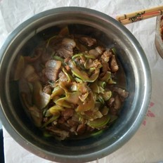 角瓜炒肉