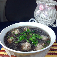 紫菜肉丸汤