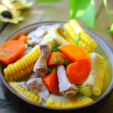 玉米排骨胡萝卜汤
