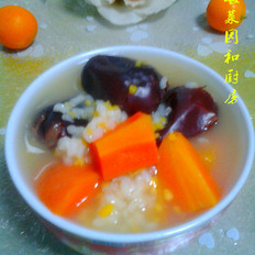 胡萝卜红枣玉米粥