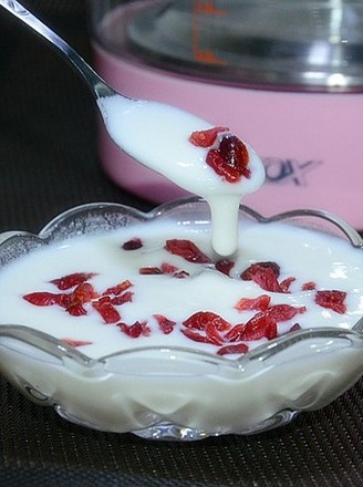 蔓越莓酸奶的做法