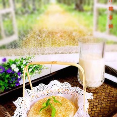 芝麻玉米糯米饼