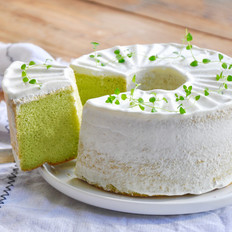 绿蛋糕～香兰戚风蛋糕