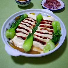 节日餐桌品美味--麒麟豆腐