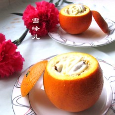 橙子盅水果沙拉