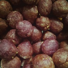 炸紫薯糯米球