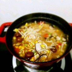 韩式蔬菜大酱汤