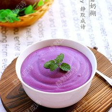 防衰抗癌的紫薯奶糊