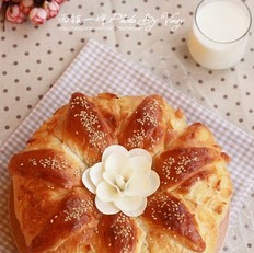 花型皇冠大面包