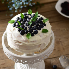 蓝莓奶油电饭煲蛋糕