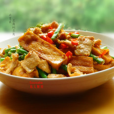 豆腐焖豆角