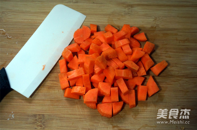 胡萝卜面的做法图解