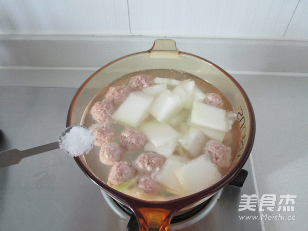 #苏泊尔季度奖#冬瓜虾肉丸子汤的做法_家常#