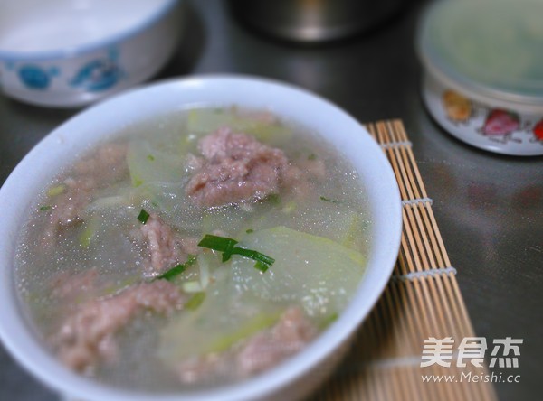 冬瓜肉片汤的做法_家常冬瓜肉片汤的做法【图