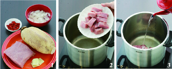百合瘦肉汤的做法图解