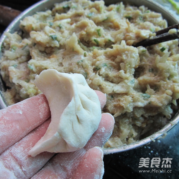 白萝卜馅饺子