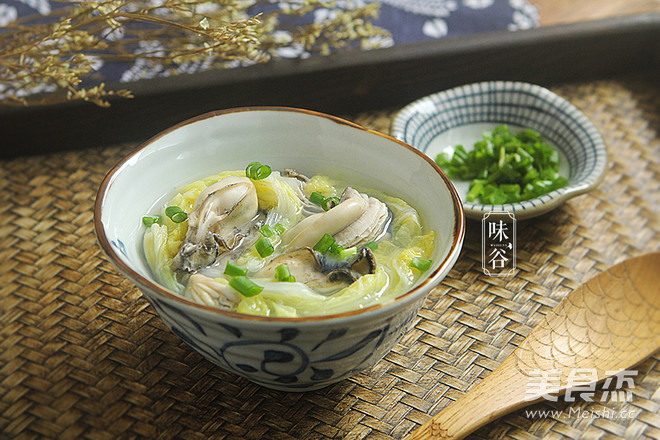 牡蛎白菜汤的做法_家常牡蛎白菜汤的做法【图