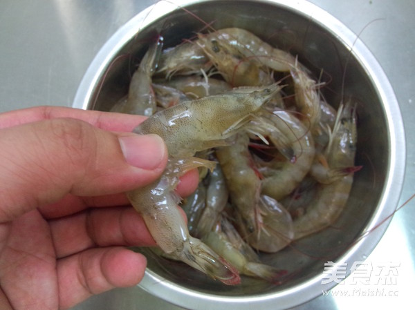 白灼鸡尾虾的做法图解