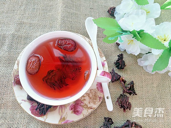 【果子木】排毒养颜|洛神花红枣枸杞茶的做法