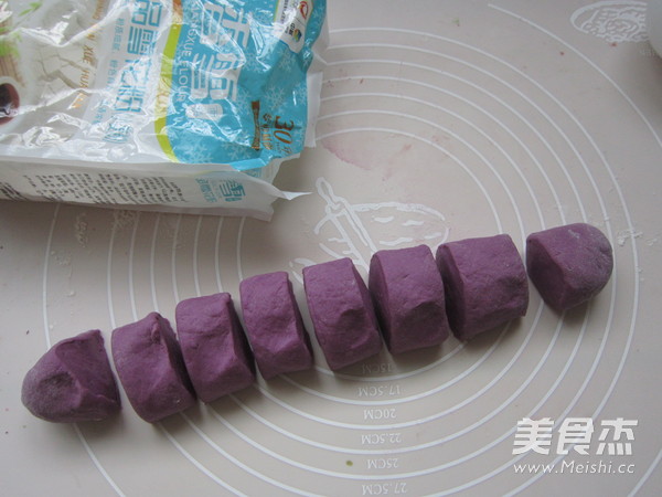 #香雪面粉#奶香紫薯馒头的做法_家常#香雪面