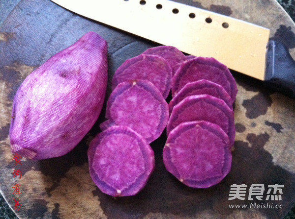 桂花紫薯汤的做法图解