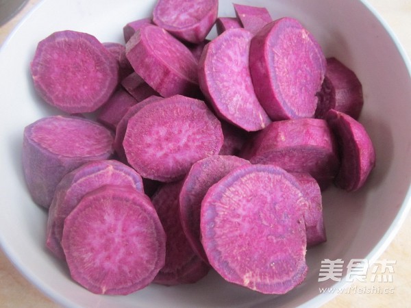 健康减肥紫薯小米粥的做法_家常健康减肥紫薯