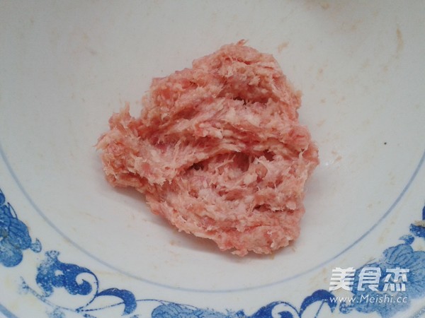 猪肉大头菜蒸饺的做法图解