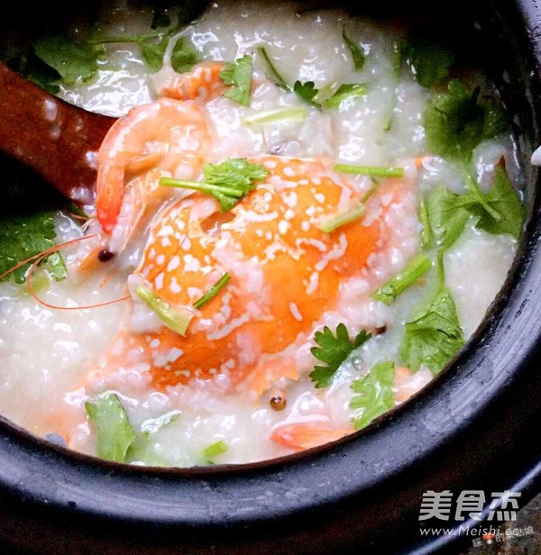 虾蟹粥的做法_家常虾蟹粥的做法【图】虾蟹粥