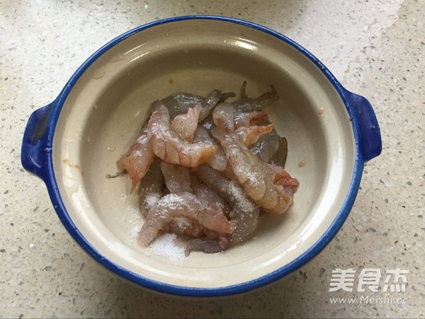 青菜虾仁汤的做法