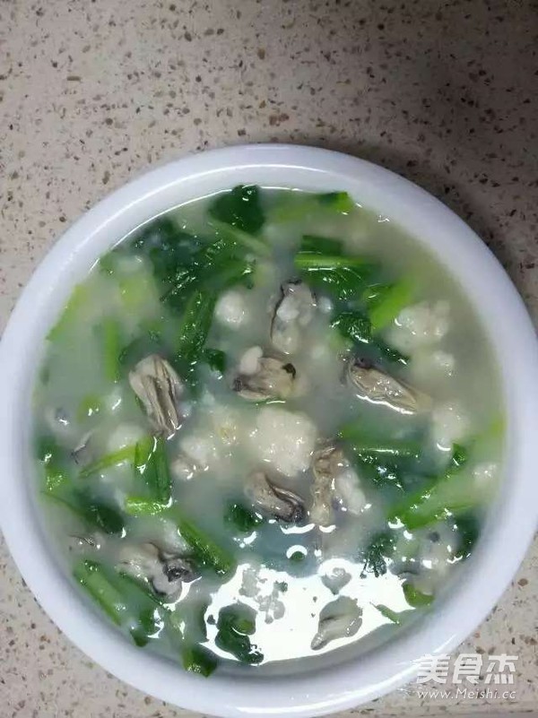 #大连特色#小白菜海蛎子疙瘩汤的做法_家常#