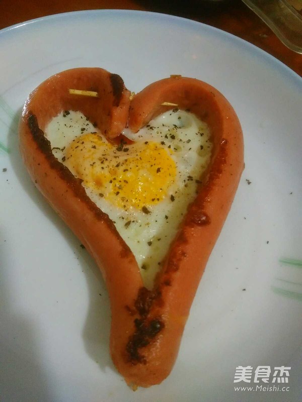 爱心蛋&西红柿鸡蛋饼的做法_家常爱心蛋&西
