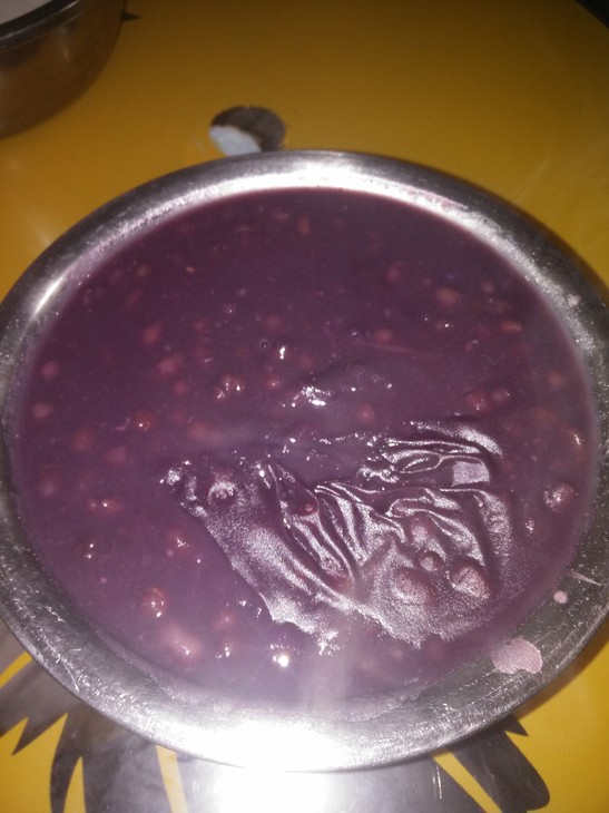 红豆紫薯羹的做法