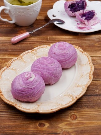 紫薯酥球的做法