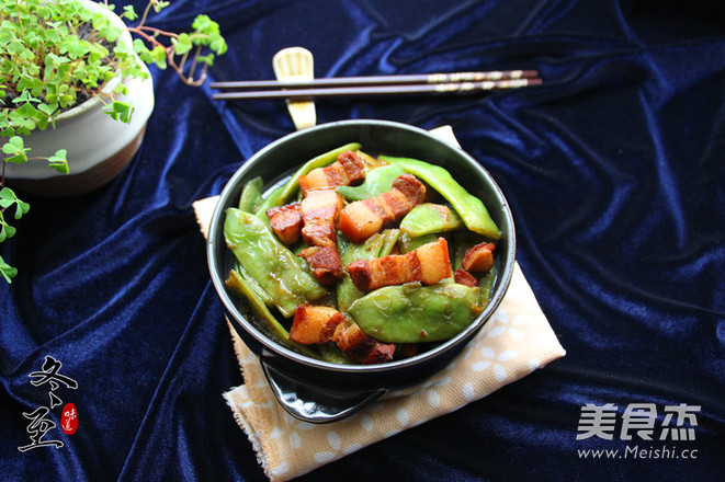 红烧肉炖油豆角,红烧肉炖油豆角的家常做法 